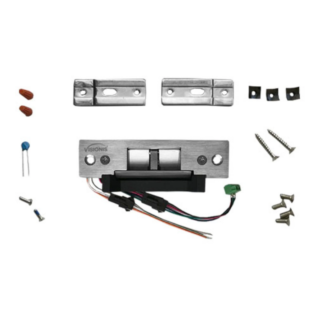 Visionis VIS-EL104-FSESA – 770lbs Electric Door Strike For Wood And Metal Doors 12V Fail Safe Normally Closed And Fail Secure Normally Open Adjustable