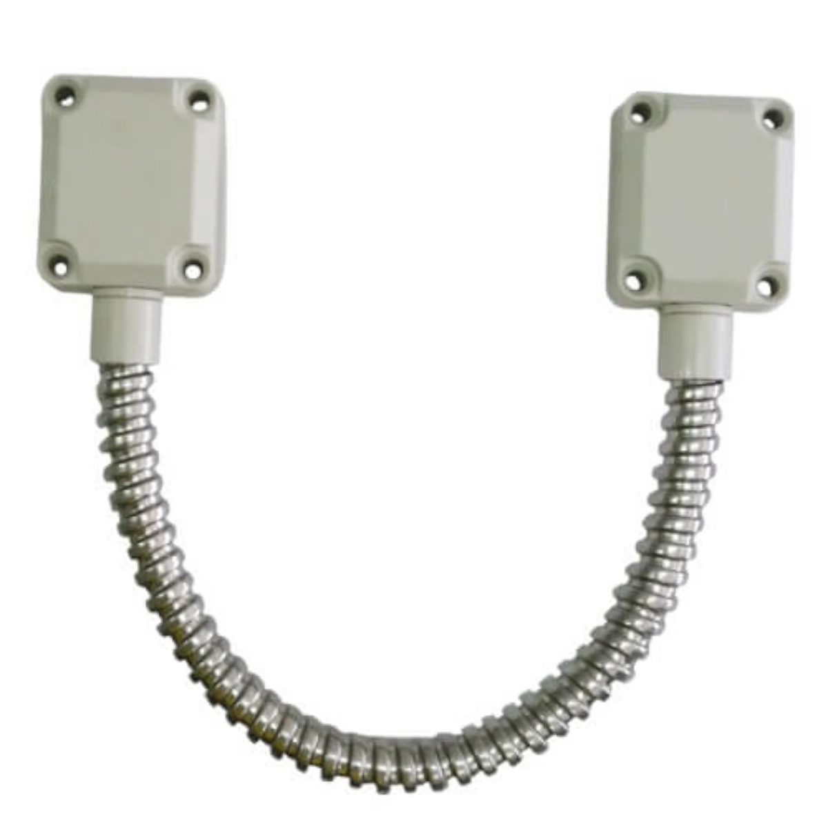 Visionis VIS-2000 – Flexible Stainless Steel Armored Door Loop Zinc Plated With Metal Ends