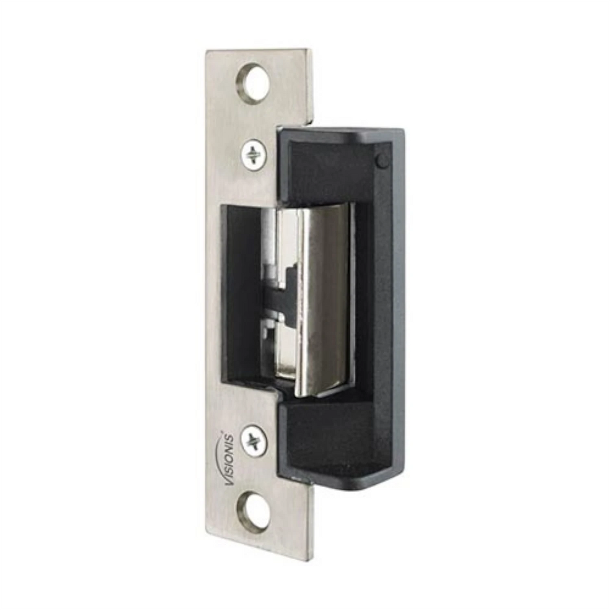 Visionis VIS-EL102-FSA – 770lbs Electric Door Strike For Wood And Metal Doors 12V Fail Safe, Normally Closed With Rubber Lining