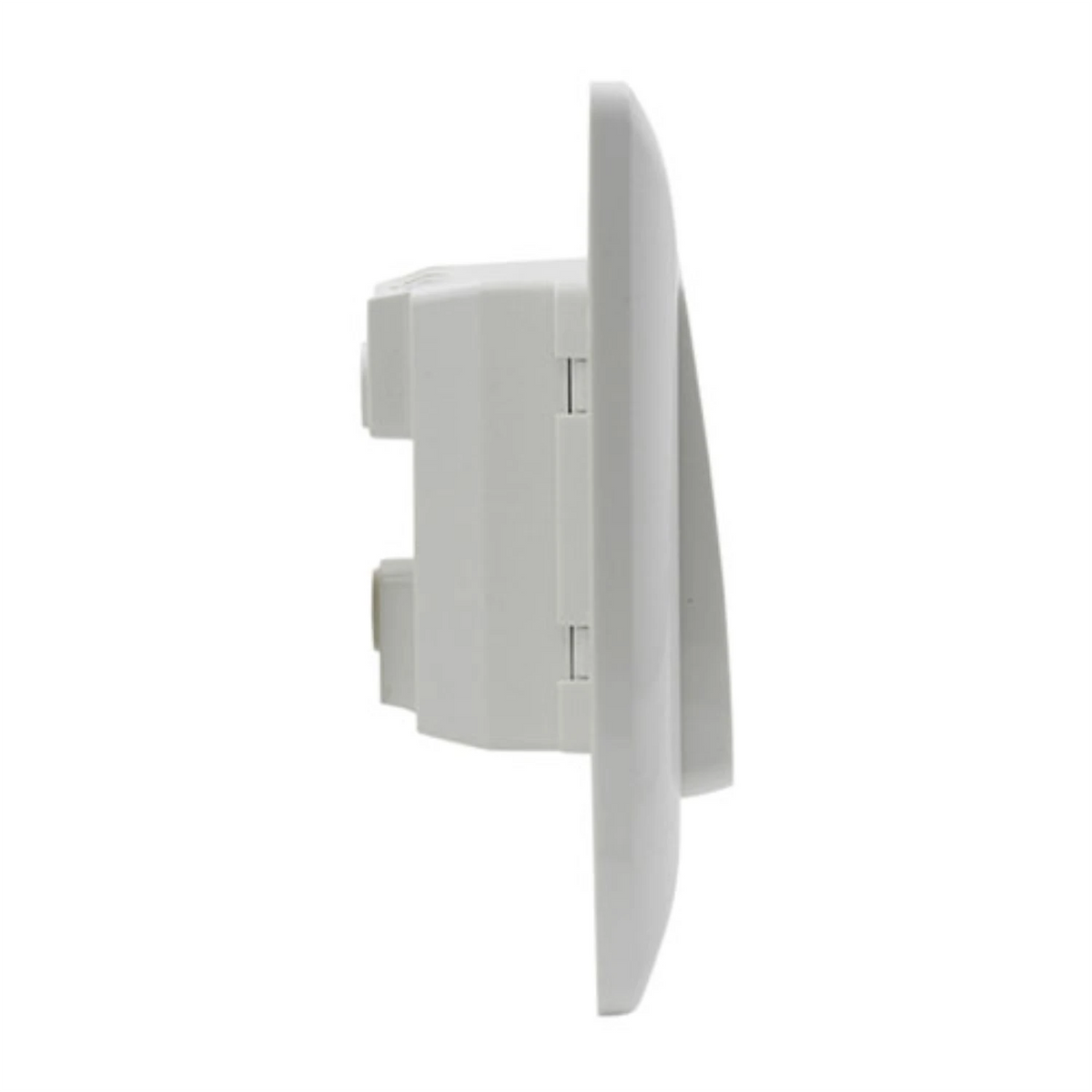Visionis VIS-7030 – White Wide Push To Exit Button For Access Control NC, COM And NO Outputs, Indoor Only