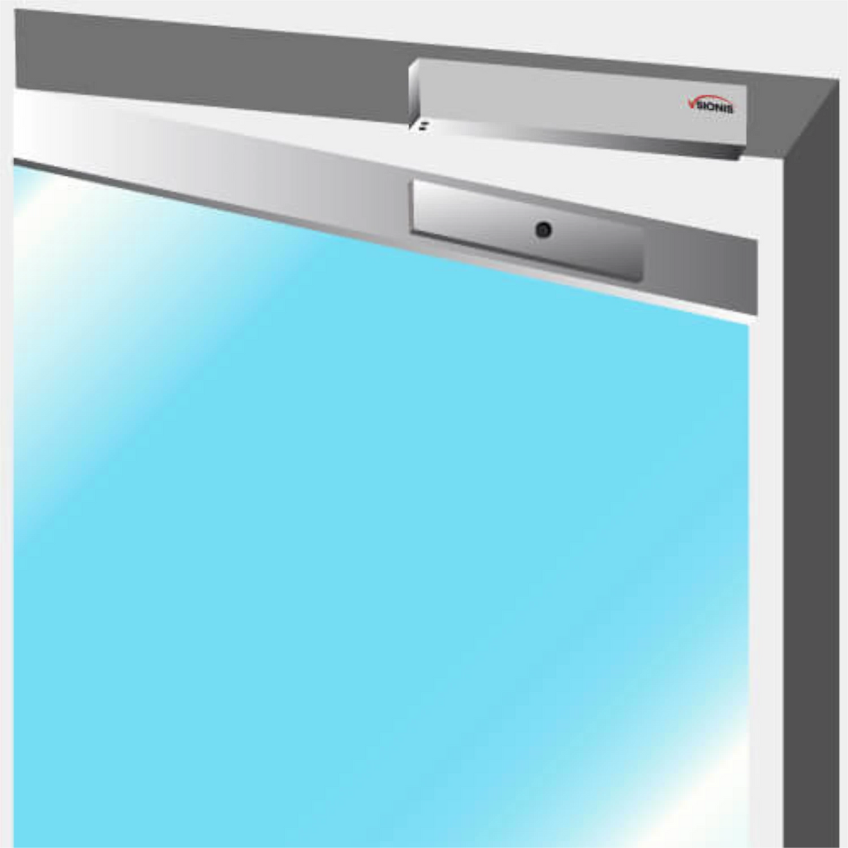 VIS-ML300LED – 300lbs Indoor Electromagnetic Lock