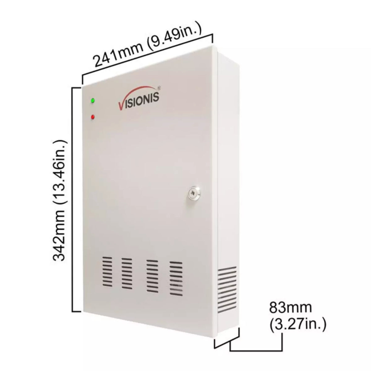 Visionis VS-AXESS-2D-ETL (Version 2.0) – Two Doors + Network Access Control Panel + Controller Board With Cabinet + TCP IP + Wiegand With Desktop Software + Power Supply + 20,000 Users, 70,000 Records