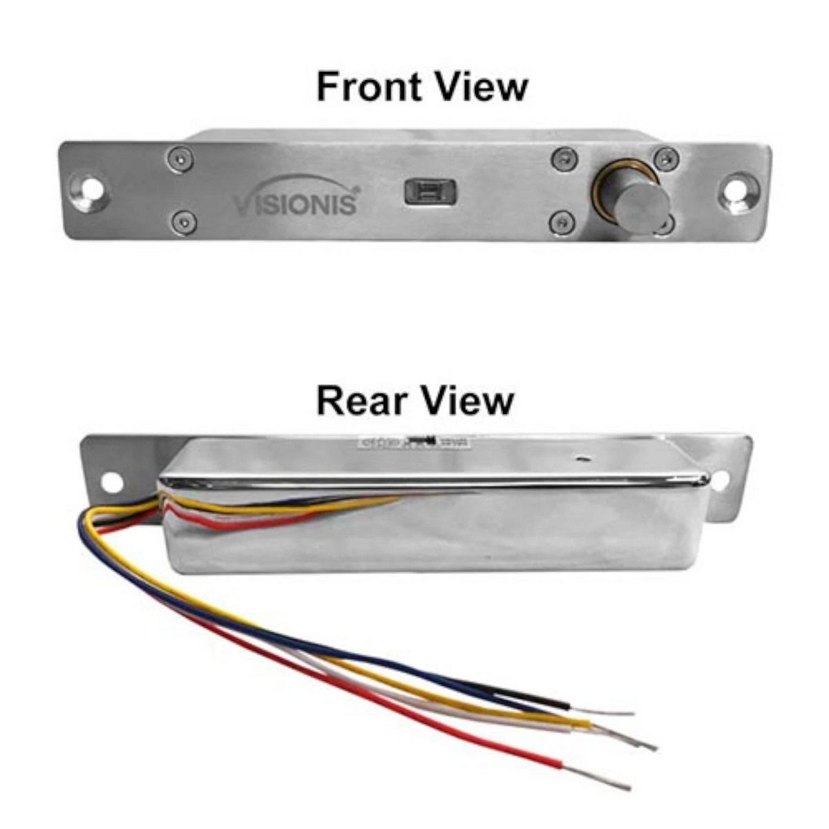 Visionis VIS-DP102-FSE-LED – Electric Drop Bolt Lock 2,600Lbs With LED And Time Delay Fail Secure Normally Open Dead Bolt